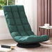Scaun pivotant cu podea verde închis 70x51x79 cm stofa - WALTI WALTI