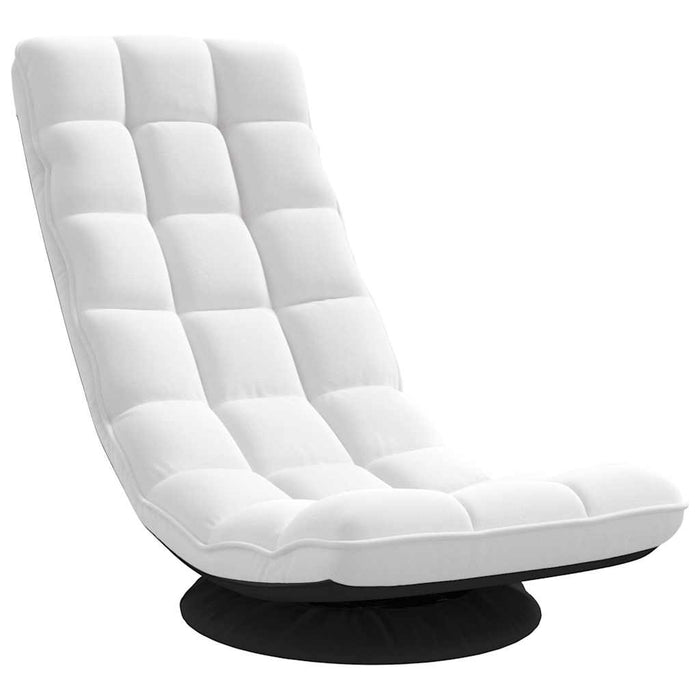 Scaun pivotant cu podea alb 70x51x79 cm Tesatura - WALTI WALTI