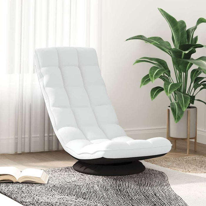 Scaun pivotant cu podea alb 70x51x79 cm Tesatura - WALTI WALTI