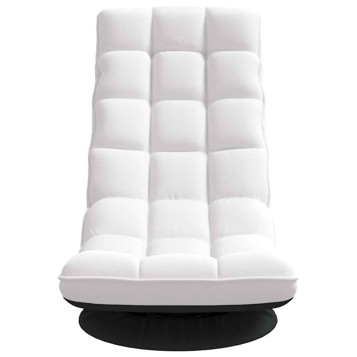 Scaun pivotant cu podea alb 70x51x79 cm Tesatura - WALTI WALTI