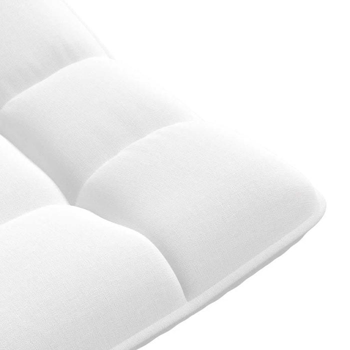 Scaun pivotant cu podea alb 70x51x79 cm Tesatura - WALTI WALTI