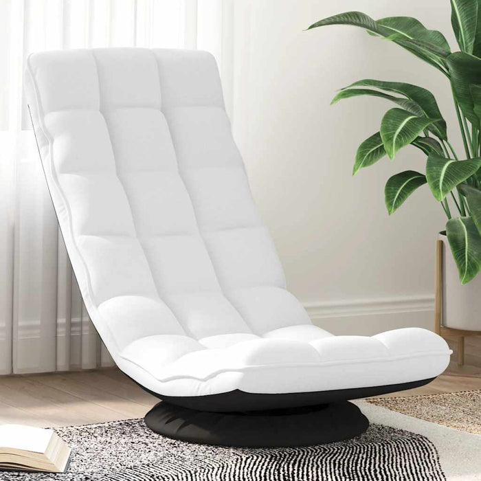 Scaun pivotant cu podea alb 70x51x79 cm Tesatura - WALTI WALTI