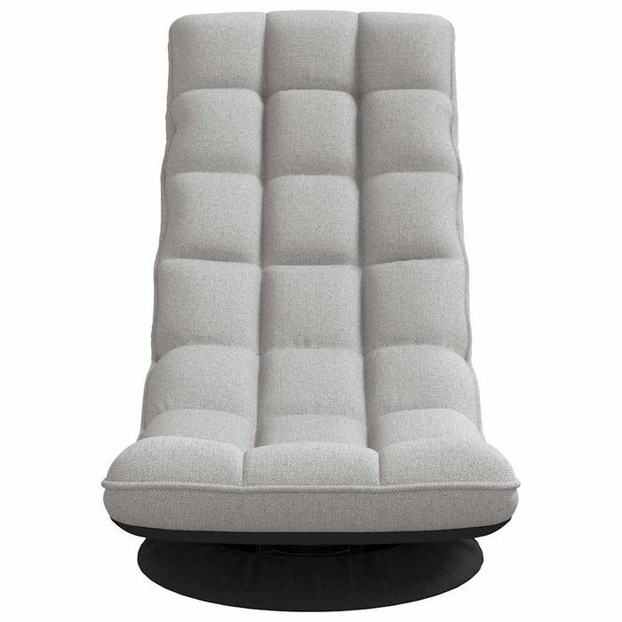 Scaun pivotant pentru podea gri nor 70x51x79 cm material textil - WALTI WALTI