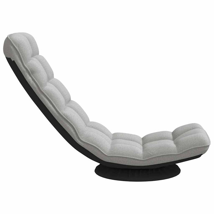 Scaun pivotant pentru podea gri nor 70x51x79 cm material textil - WALTI WALTI