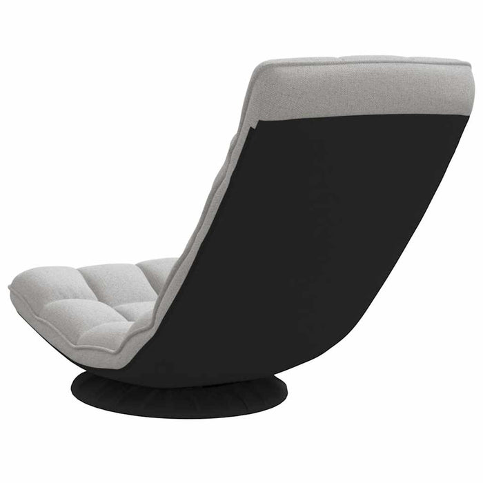 Scaun pivotant pentru podea gri nor 70x51x79 cm material textil - WALTI WALTI