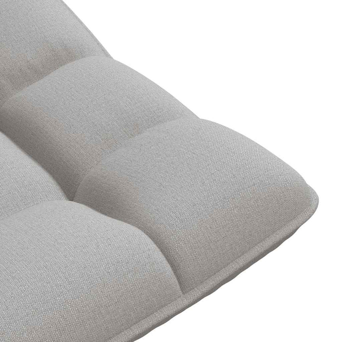 Scaun pivotant pentru podea gri nor 70x51x79 cm material textil - WALTI WALTI