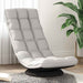 Scaun pivotant pentru podea gri nor 70x51x79 cm material textil - WALTI WALTI