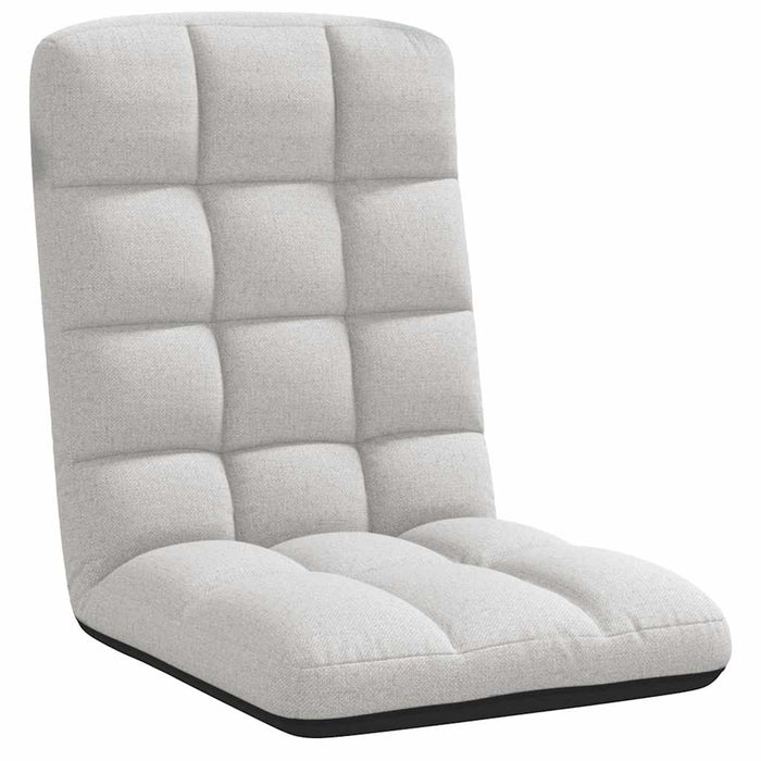 Scaun pliabil de podea, gri nor, 71x51x62 cm, material textil - WALTI WALTI