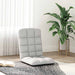 Scaun pliabil de podea, gri nor, 71x51x62 cm, material textil - WALTI WALTI