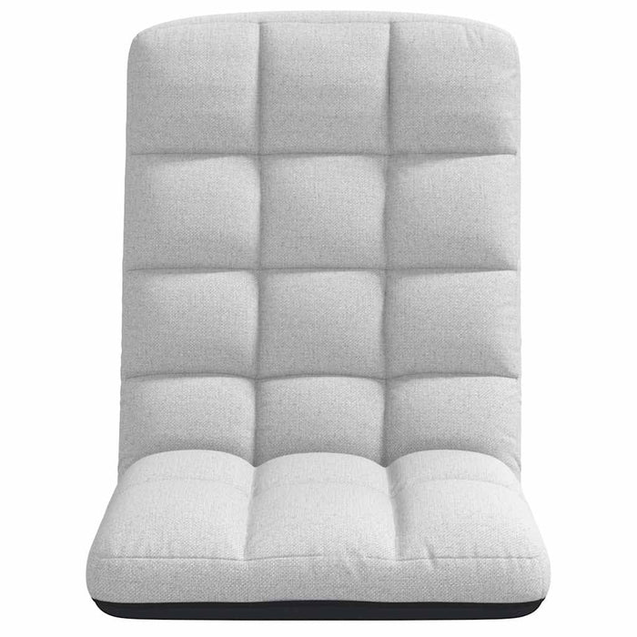 Scaun pliabil de podea, gri nor, 71x51x62 cm, material textil - WALTI WALTI