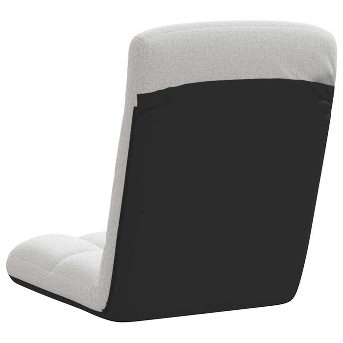 Scaun pliabil de podea, gri nor, 71x51x62 cm, material textil - WALTI WALTI