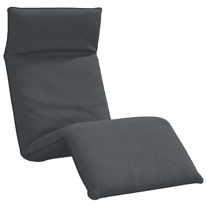 Șezlong pliabil Antracit 175x54x8,5 cm țesătură Oxford - WALTI WALTI