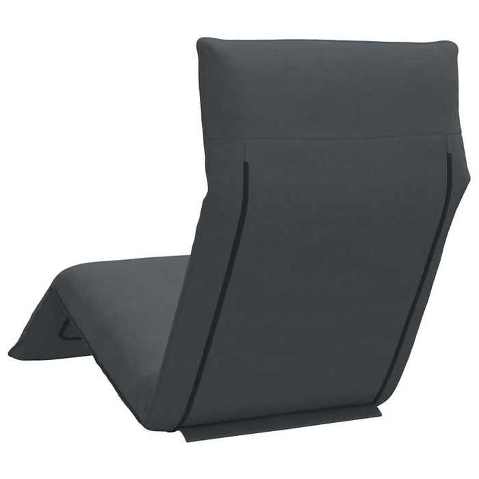 Șezlong pliabil Antracit 175x54x8,5 cm țesătură Oxford - WALTI WALTI
