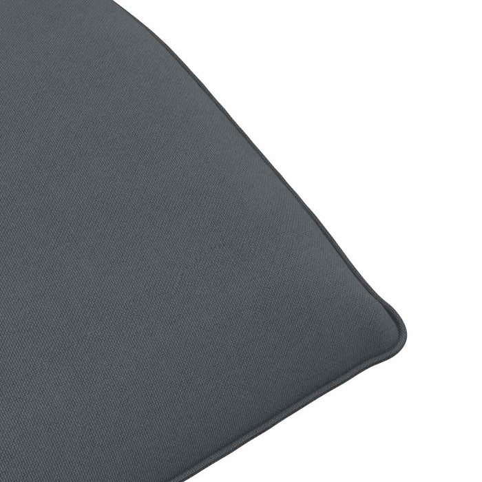 Șezlong pliabil Antracit 175x54x8,5 cm țesătură Oxford - WALTI WALTI