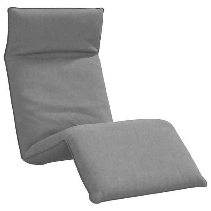 Șezlong pliabil Gri 175x54x8,5 cm țesătură Oxford - WALTI WALTI