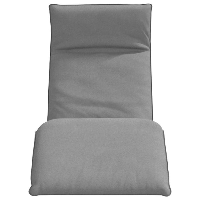 Șezlong pliabil Gri 175x54x8,5 cm țesătură Oxford - WALTI WALTI