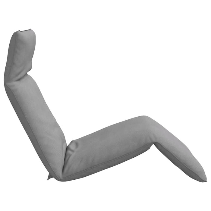 Șezlong pliabil Gri 175x54x8,5 cm țesătură Oxford - WALTI WALTI