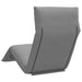 Șezlong pliabil Gri 175x54x8,5 cm țesătură Oxford - WALTI WALTI
