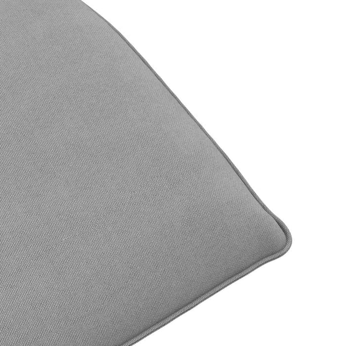 Șezlong pliabil Gri 175x54x8,5 cm țesătură Oxford - WALTI WALTI