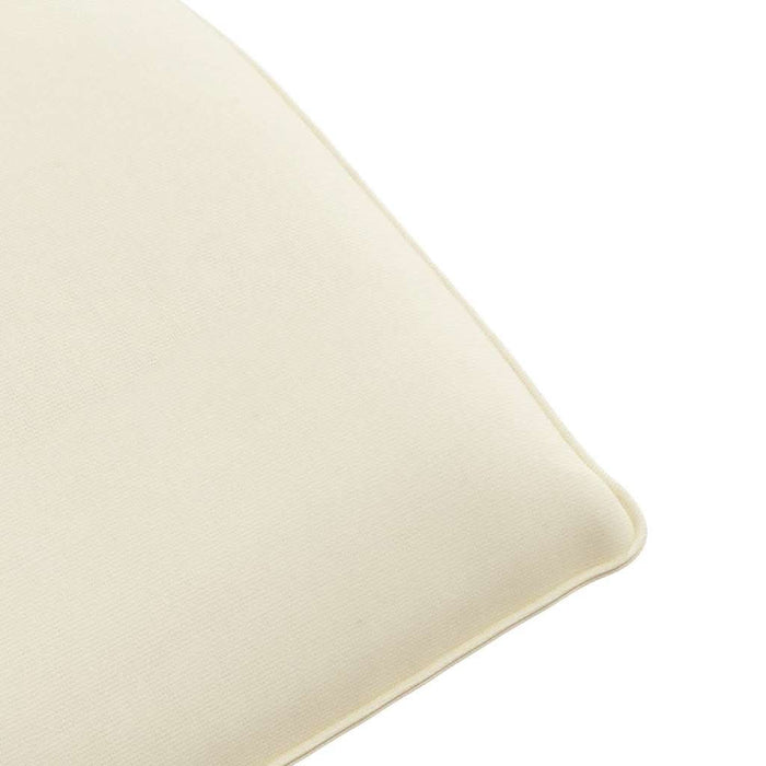 Șezlong pliabil crem 175x54x8,5 cm țesătură Oxford - WALTI WALTI