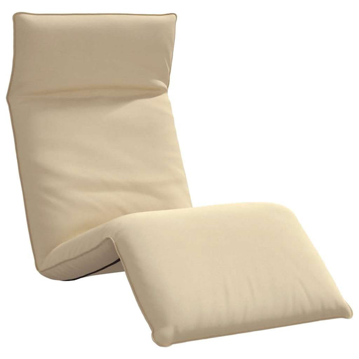 Șezlong pliabil Bej 175x54x8,5 cm țesătură Oxford - WALTI WALTI