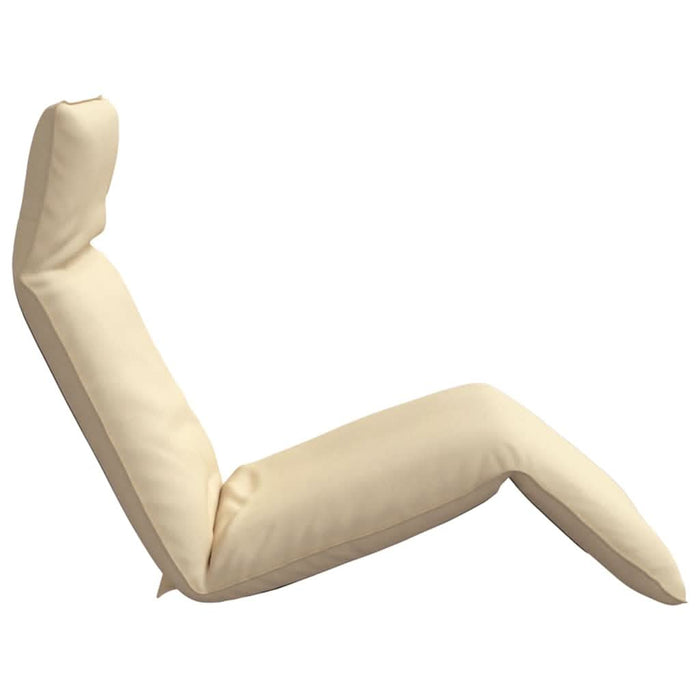 Șezlong pliabil Bej 175x54x8,5 cm țesătură Oxford - WALTI WALTI