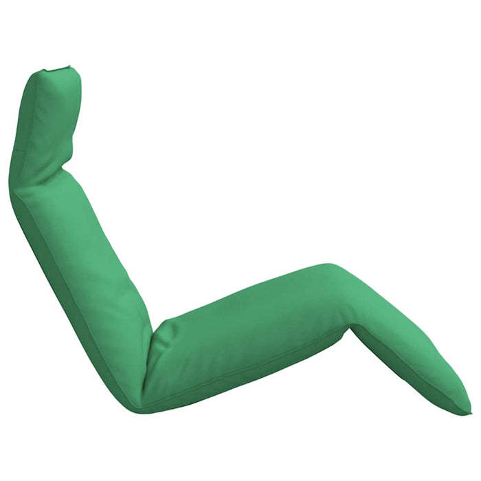 Șezlong pliabil, verde, 175x54x8,5 cm, țesătură Oxford - WALTI WALTI