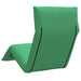 Șezlong pliabil, verde, 175x54x8,5 cm, țesătură Oxford - WALTI WALTI