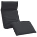 Șezlong pliabil negru 175x54x8,5 cm țesătură Oxford - WALTI WALTI
