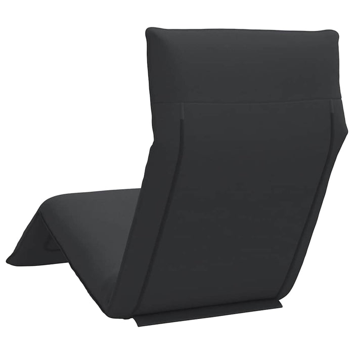 Șezlong pliabil negru 175x54x8,5 cm țesătură Oxford - WALTI WALTI