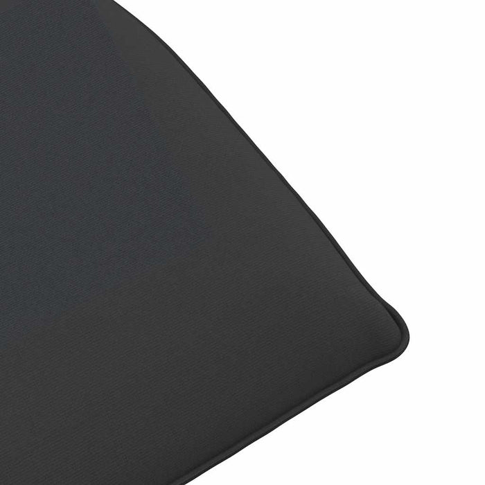Șezlong pliabil negru 175x54x8,5 cm țesătură Oxford - WALTI WALTI