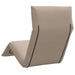 Șezlong pliabil, gri taupe, 175x54x8,5 cm, țesătură Oxford - WALTI WALTI