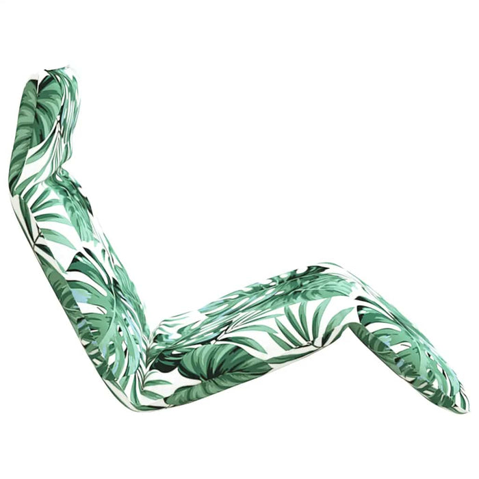 Șezlong pliabil cu model de frunze 175x54x8,5cm țesătură Oxford - WALTI WALTI