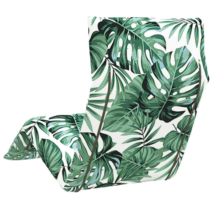 Șezlong pliabil cu model de frunze 175x54x8,5cm țesătură Oxford - WALTI WALTI