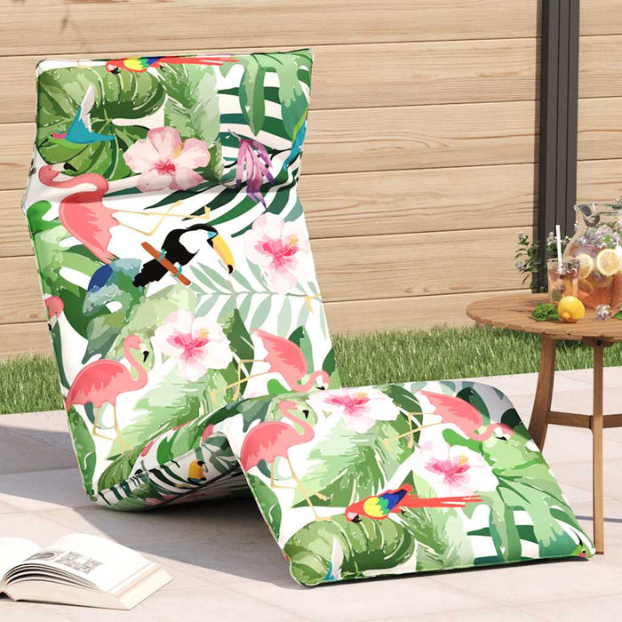 Șezlong pliabil, multicolor, 175x54x8,5 cm, țesătură Oxford - WALTI WALTI