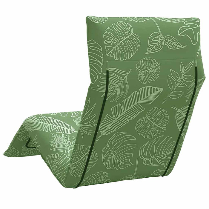 Șezlong pliabil cu model de frunze 175x54x8,5cm țesătură Oxford - WALTI WALTI