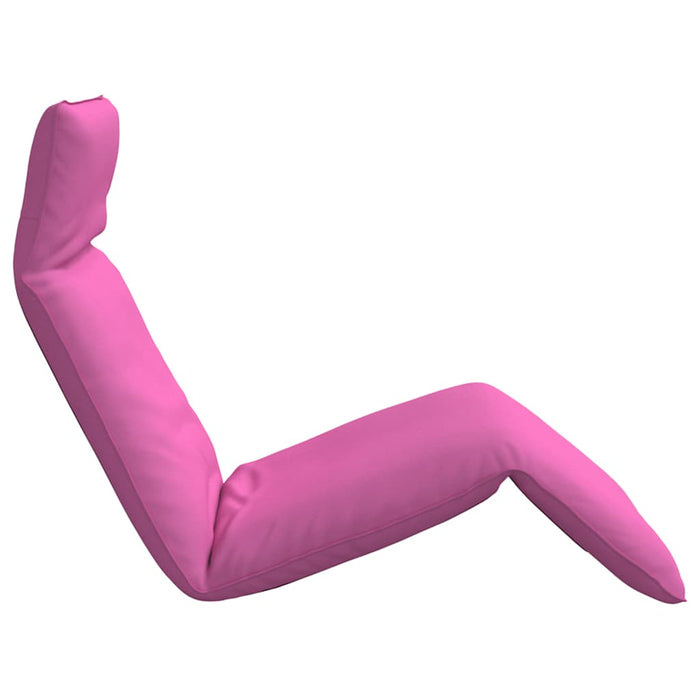 Șezlong pliabil, roz, 175x54x8,5 cm, țesătură Oxford - WALTI WALTI