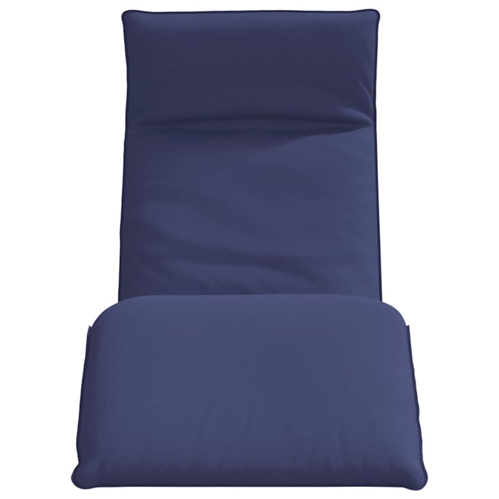 Șezlong pliabil, bleumarin, 175x54x8,5 cm, țesătură Oxford - WALTI WALTI