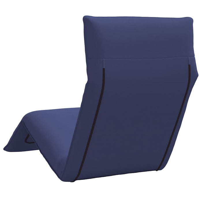 Șezlong pliabil, bleumarin, 175x54x8,5 cm, țesătură Oxford - WALTI WALTI