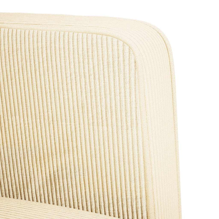 Canapea scaun cu cotiere crem 54 cm țesătură velur - WALTI WALTI