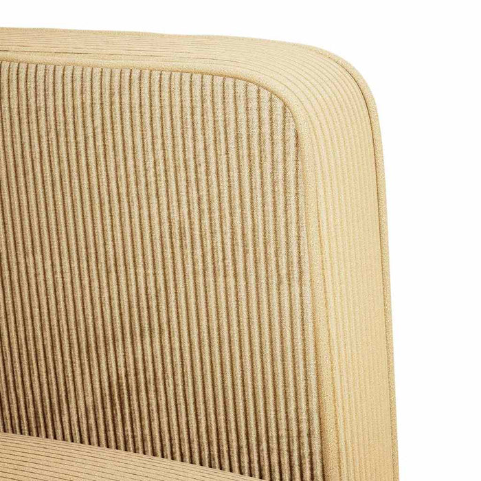 Canapea scaun cu cotiere verde deschis gri 54 cm țesătură velur - WALTI WALTI