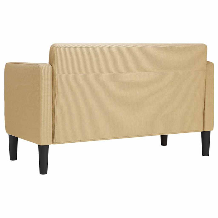 Canapea lovesea gri-verzui 109 cm țesătură velur - WALTI WALTI