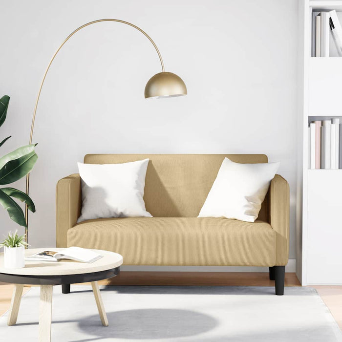 Canapea lovesea gri-verzui 109 cm țesătură velur - WALTI WALTI