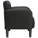 Canapea scaun cu cotiere negru 54 cm piele artificială - WALTI WALTI