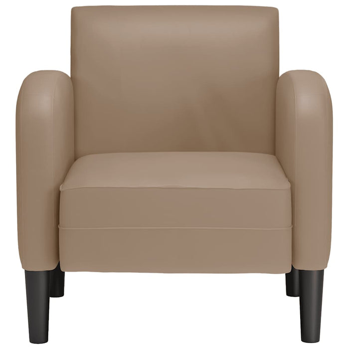 Canapea scaun cu cotiere Cappuccino 54 cm piele artificială - WALTI WALTI
