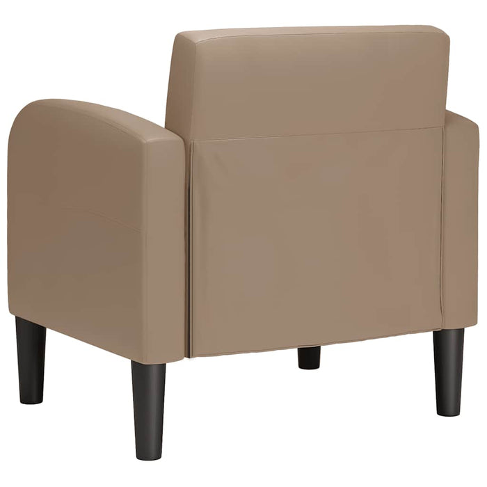 Canapea scaun cu cotiere Cappuccino 54 cm piele artificială - WALTI WALTI