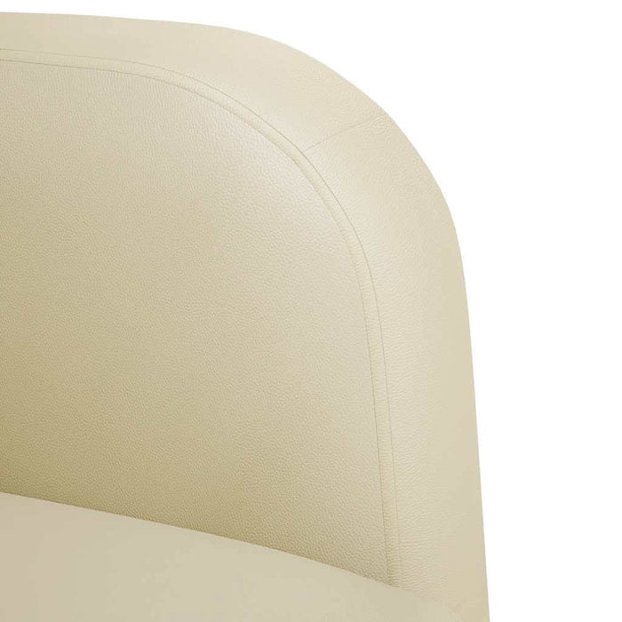 Canapea Loveseat crem 110 cm piele artificială - WALTI WALTI