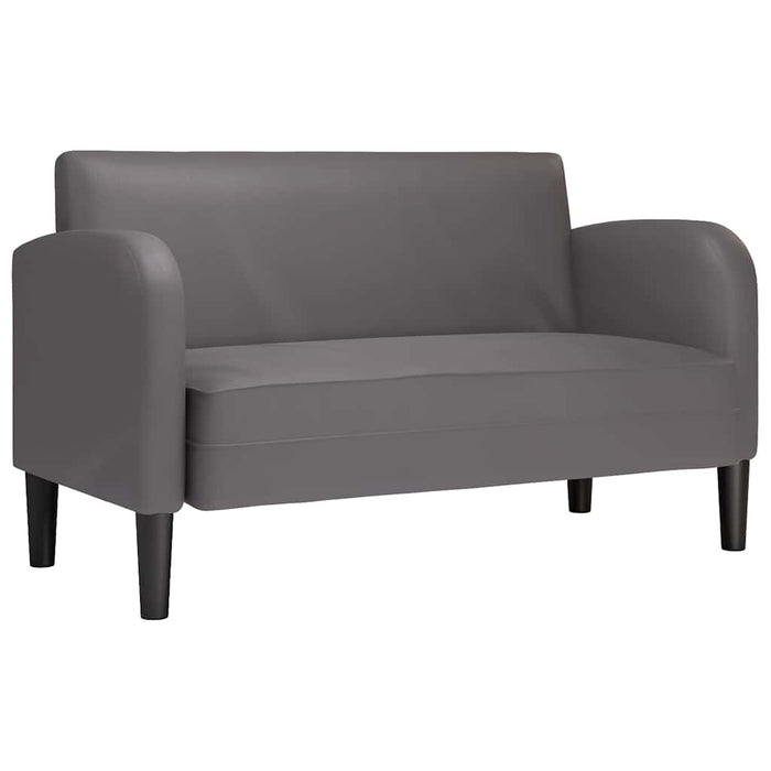 Canapea lovesea gri 110 cm piele artificială WALTI