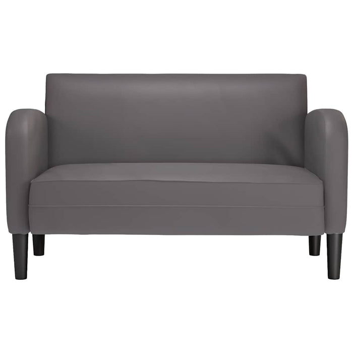 Canapea lovesea gri 110 cm piele artificială WALTI
