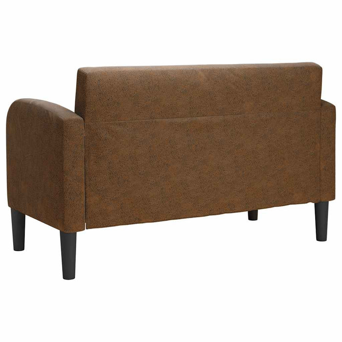 Canapea lovesea maro 110 cm piele artificială - WALTI WALTI